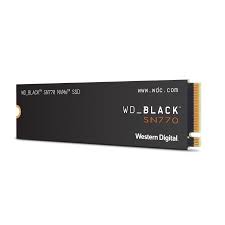 SSD M2 NVMe WD_BLACK SN770 1TB GEN4 5.15GB par Sec